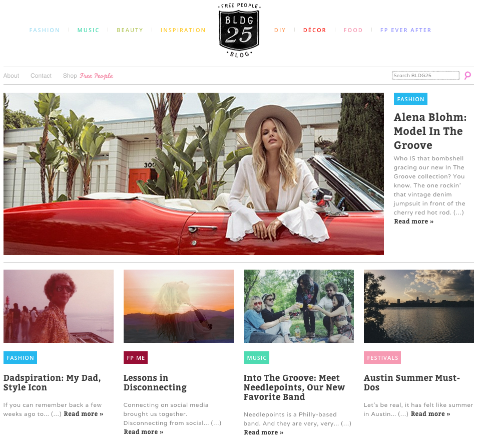 13 Superb Fashion Blogs from Clothing Brands Pace