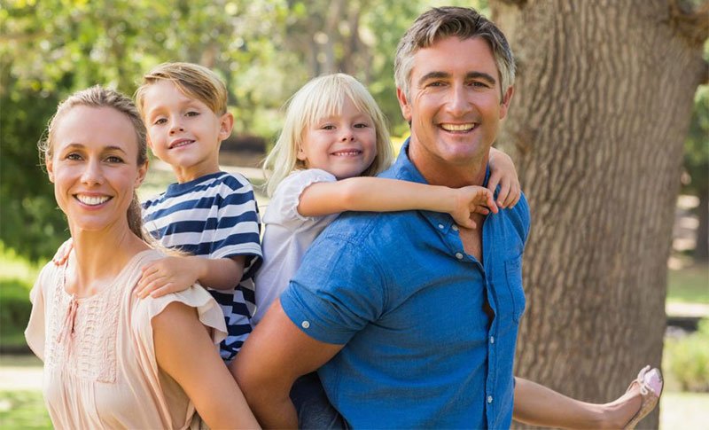 Caucasian Family